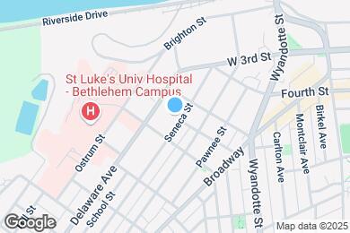 Map image of the property - 517 Seneca St
