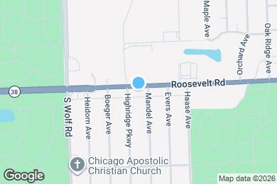 Map image of the property - 11011 W Roosevelt Rd