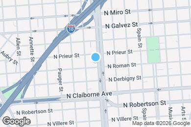 Map image of the property - 1808 Elysian Fields Ave