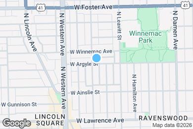 Map image of the property - 2251 W Argyle St