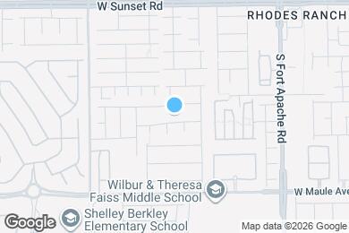 Map image of the property - 9624 Allison Ranch Ave
