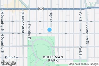 Map image of the property - 1301 High St