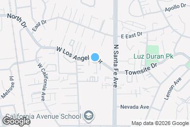 Map image of the property - 178 W Los Angeles Dr