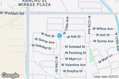 Map image of the property - 12901 W Ash St