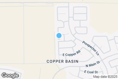 Map image of the property - 3834 E Rose Quartz Ln