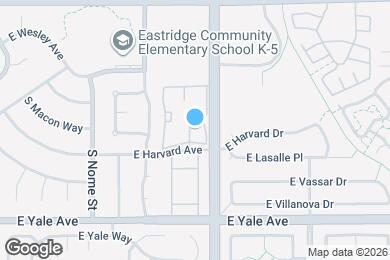 Map image of the property - 12063 E Harvard Ave