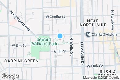 Map image of the property - 300 W Hill St