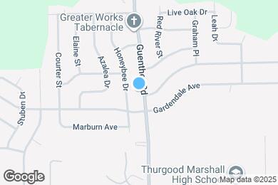 Map image of the property - 1385 Guenther Rd