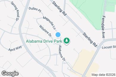 Map image of the property - 1219 Alabama Dr