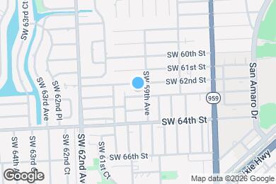 Map image of the property - 5917 SW 62nd Ter