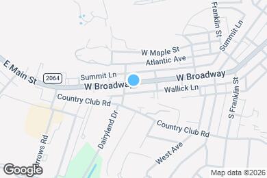 Map image of the property - 752 W Broadway