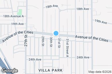 Map image of the property - 3020 Avenue of the Cities
