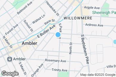 Map image of the property - 100 E Park Ave