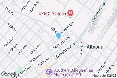 Map image of the property - 1401 9th St