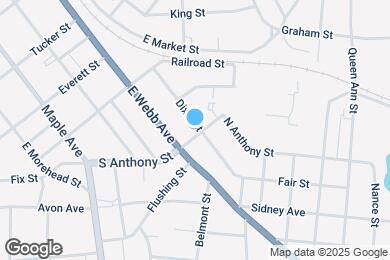 Map image of the property - 1021 Dixie St