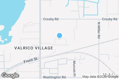 Map image of the property - 715 Valrico Hills Ln