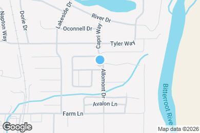 Map image of the property - 11496 Allomont Dr