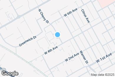 Map image of the property - 1421 N Cherry St