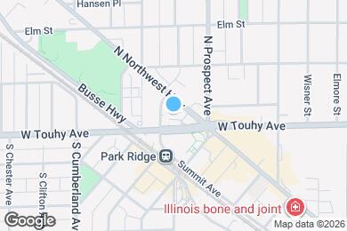Map image of the property - 120 N Northwest Hwy