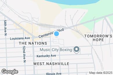 Map image of the property - 1204 49th Ave N