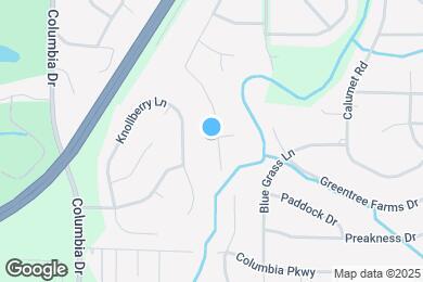 Map image of the property - 2871 Knollview Dr