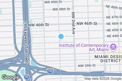 Map image of the property - 299 NW 43rd St