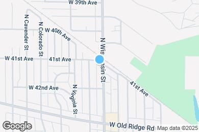 Map image of the property - 336 N Wisconsin St
