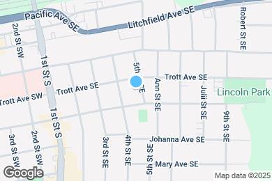 Map image of the property - 510 5th St SE
