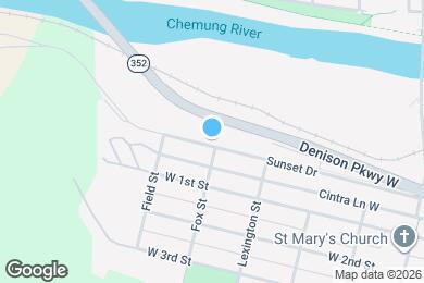 Map image of the property - 351 Sunset Dr