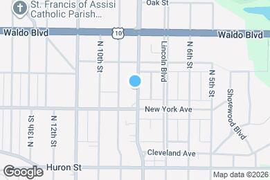 Map image of the property - 946 N 8th St