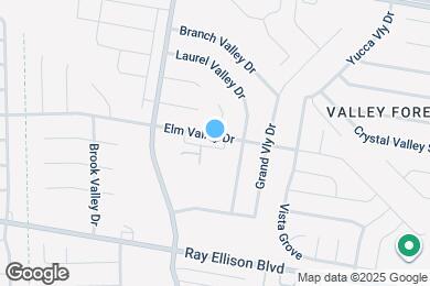 Map image of the property - 5846 Elm Valley Dr