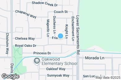 Map image of the property - 1032 Friar St