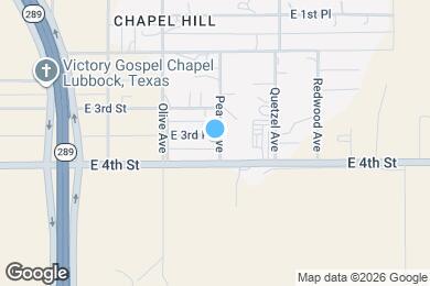 Map image of the property - 4118 E 3rd Pl