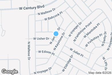 Map image of the property - 7893 N Jamaica Dr