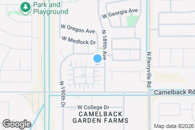 Map image of the property - 18914 W Reade Ave