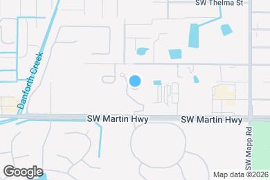 Map image of the property - 3401 SW Sawgrass Villas Dr