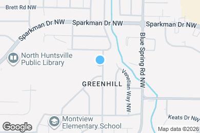 Map image of the property - 2627 Thornhill Rd NW