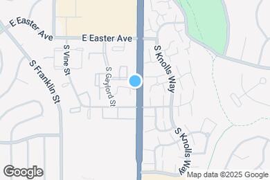 Map image of the property - 2390 E Fremont Ave