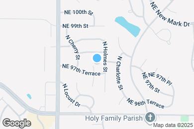 Map image of the property - 9719 N Kenwood Ct