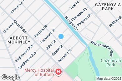 Map image of the property - 368 Cumberland Ave
