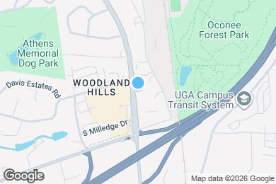 Map image of the property - 2027 S Milledge Ave