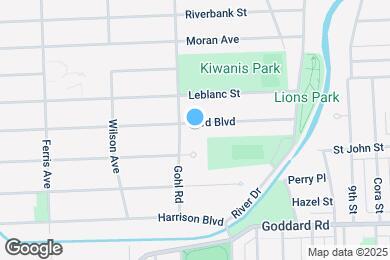 Map image of the property - 707 Ford Blvd