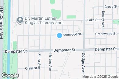 Map image of the property - 2100 Greenwood St