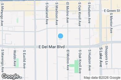 Map image of the property - 266 S Madison Ave