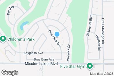 Map image of the property - 9630 Brookline Ave