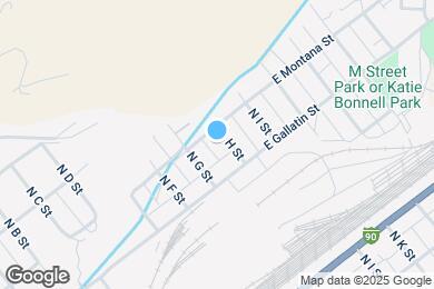 Map image of the property - 519 N H St