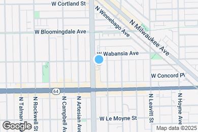 Map image of the property - 1655 N Western Ave