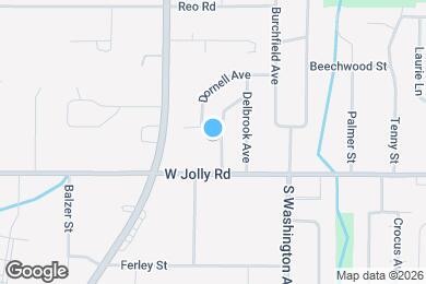 Map image of the property - 5010 Delray Dr