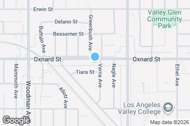 Map image of the property - 13422 Oxnard St