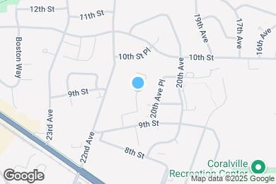 Map image of the property - 705 21st Avenue Pl